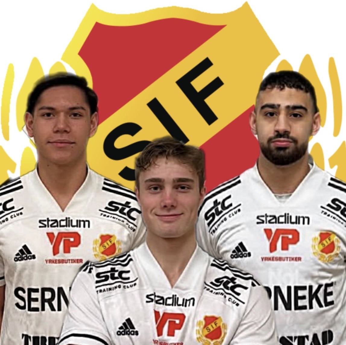 Christian, Albin och Walah är klara för spel i SIF 2026.