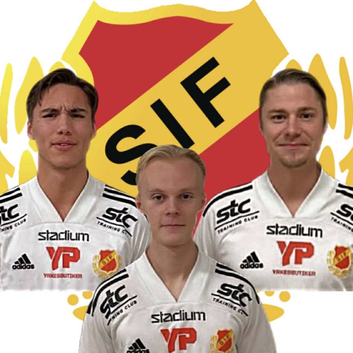 Sebastian, Linus och Hampus är klara för spel i SIF 2026.
