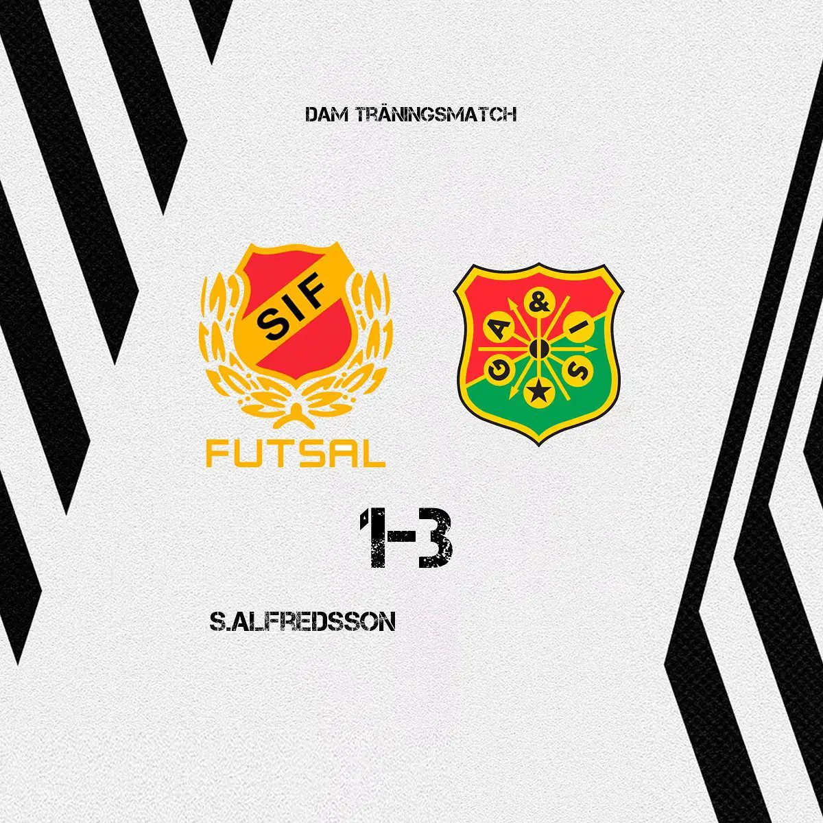 Förlust 1-3 i den historiska första matchen.