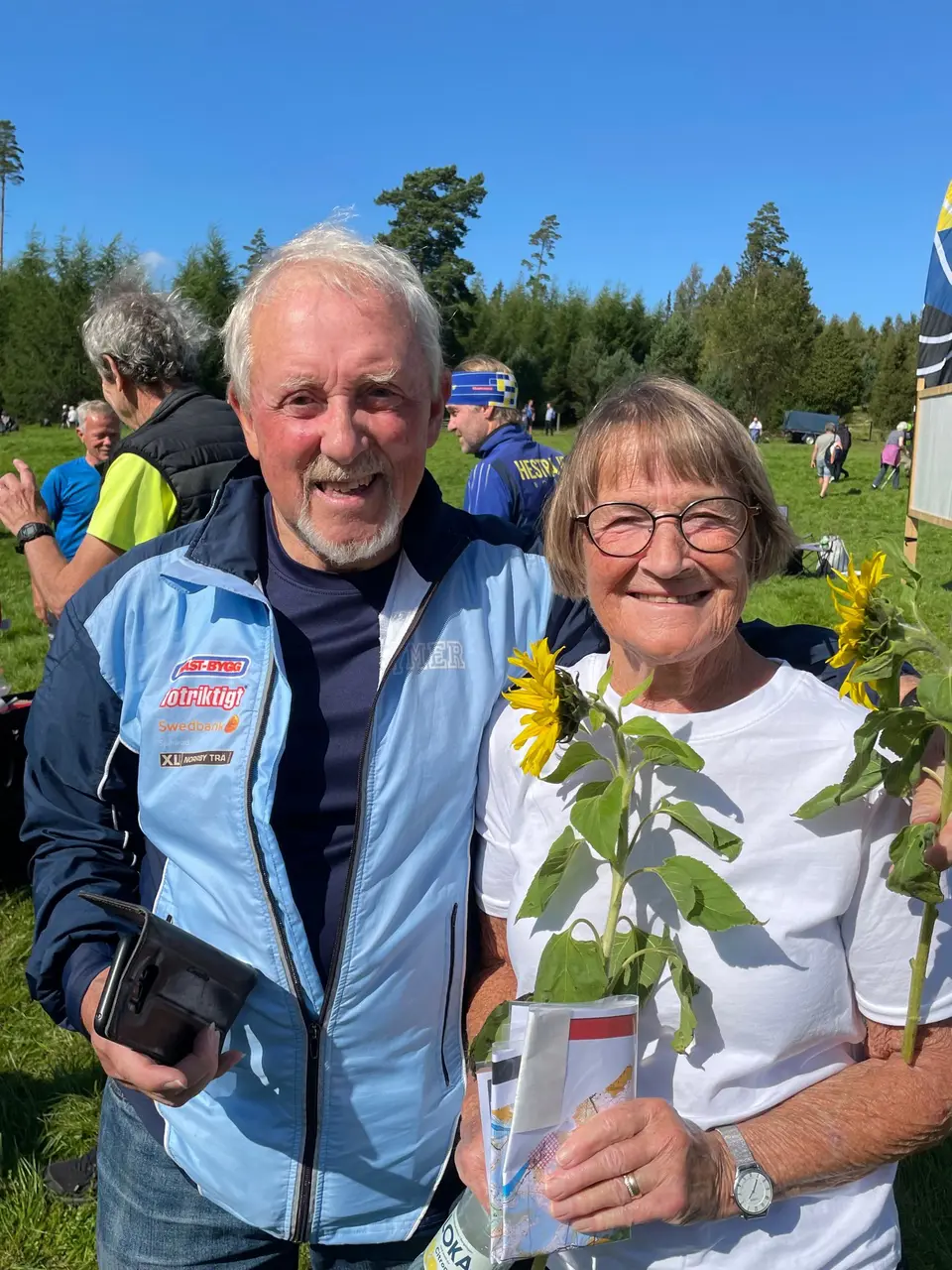 Bengt-Åke och D80 segraren Lena Wern, Trollhättans SOK