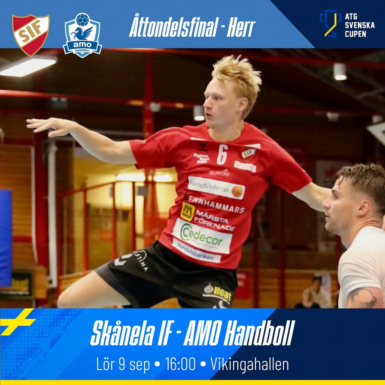 Jesper Forslund en av de nya spelarna i årets Skånela trupp