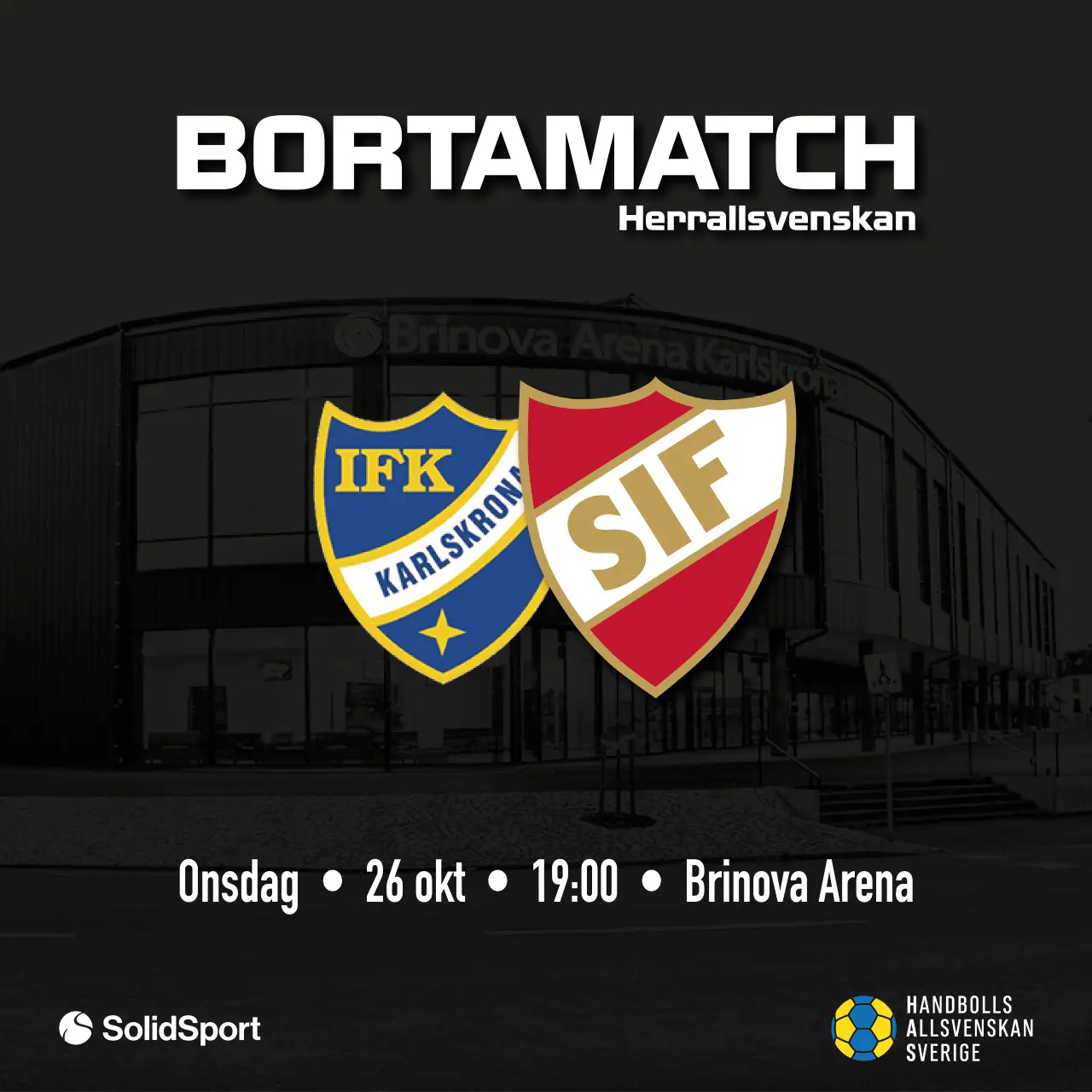 Tuff bortamatch väntar herrarna på onsdag