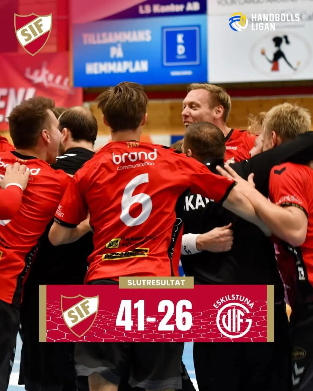 Där kom årets första seger och Skånela lämnar över bottenplatsen till Eskilstuna Guif