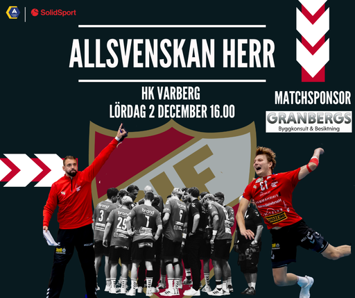 Ska det bli den sjätte raka segern för våra herrar när Varberg kommer på besök?