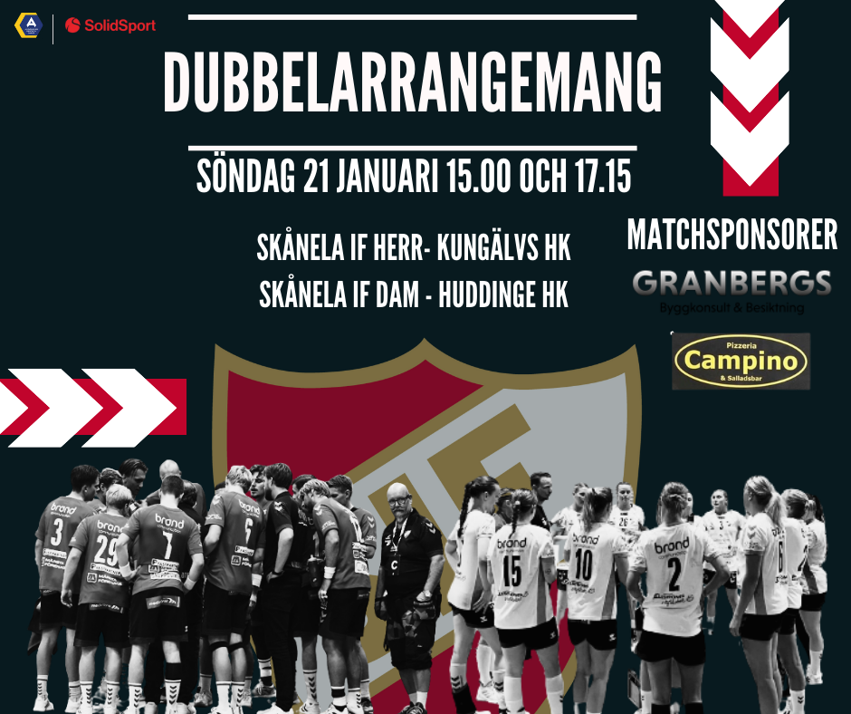 Handbollsfest och pizzabuffé på söndag!