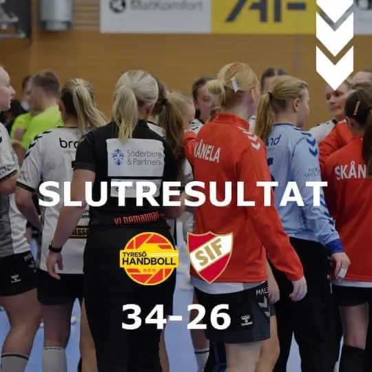 Slutresultat 34-26