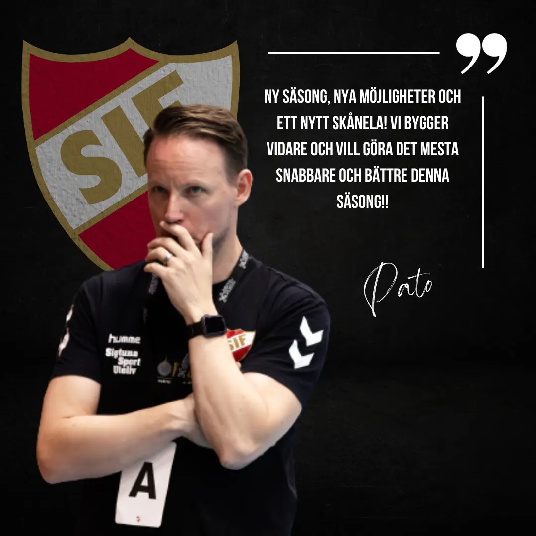 Tränare Patrik "Pato" Wilsvik