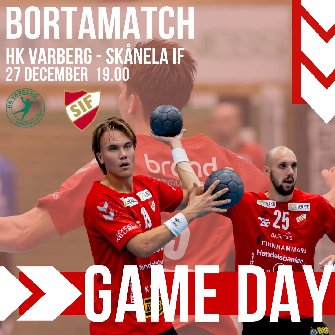 HK Varberg-Skånela IF. Avkast kl 19:00
