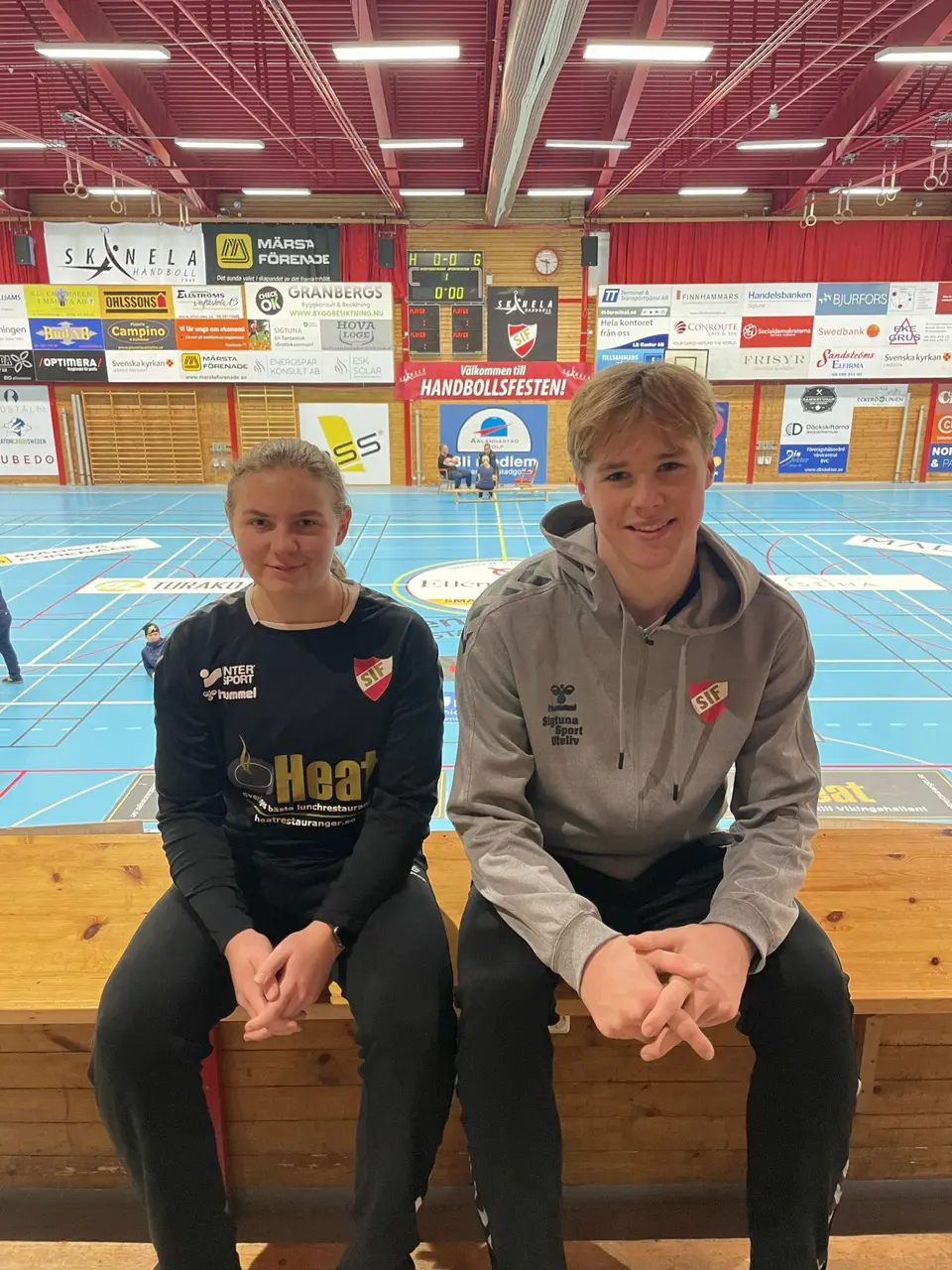 Tyra Börjesson och Max Haborn
