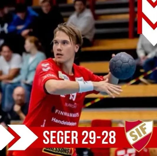 Gustav Näslund gör en stark insats och åtta mål i segermatchen!