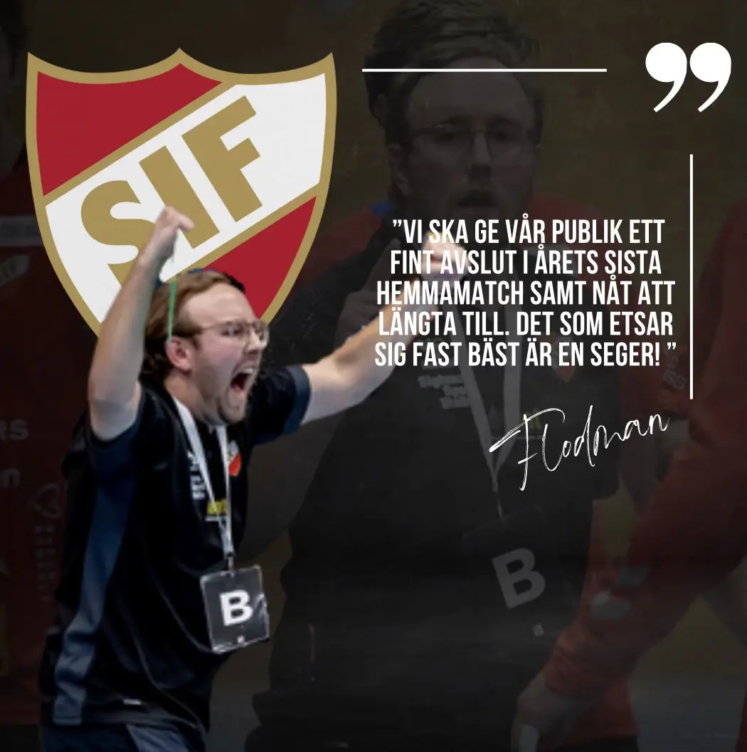 Flodmans tankar inför toppmötet på lördag!