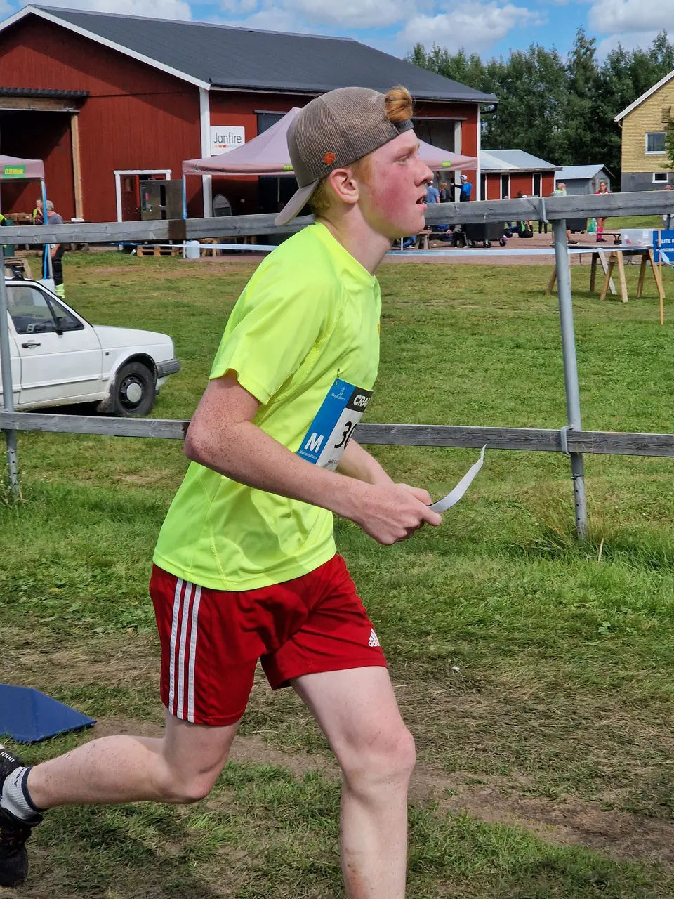 Albin kämpar på mot växlingen i Evertsberg