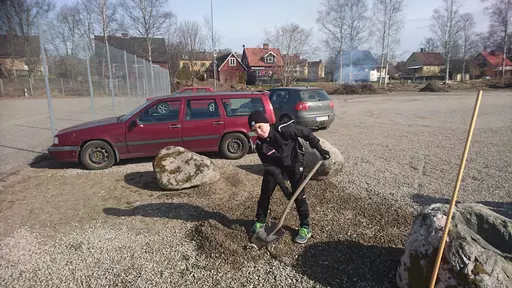 Tack till alla som hjälpte till denna dag, extra stort tack till Prytz Grus & Maskin