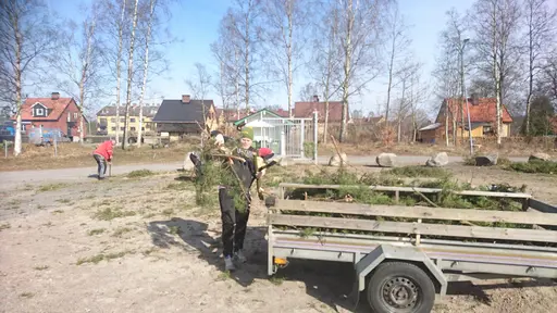 Tack till alla som hjälpte till denna dag, extra stort tack till Prytz Grus & Maskin
