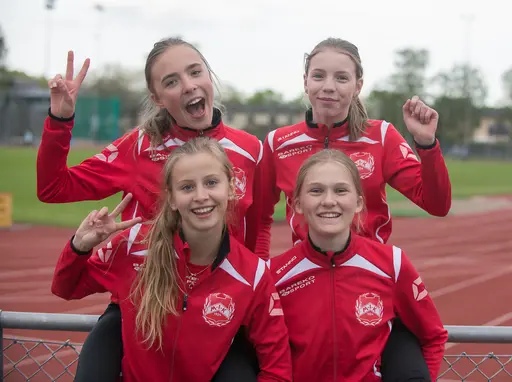 Glada sprinters från Mälarhöjdens IK
