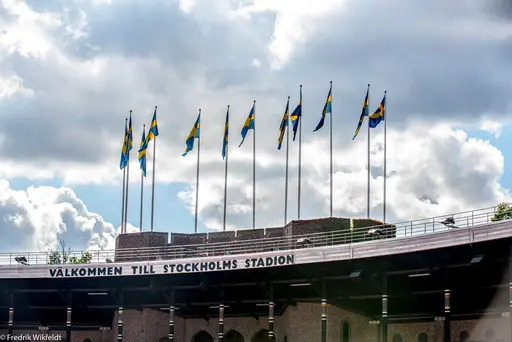 En härlig dag på Stockholms Olympiastadion!