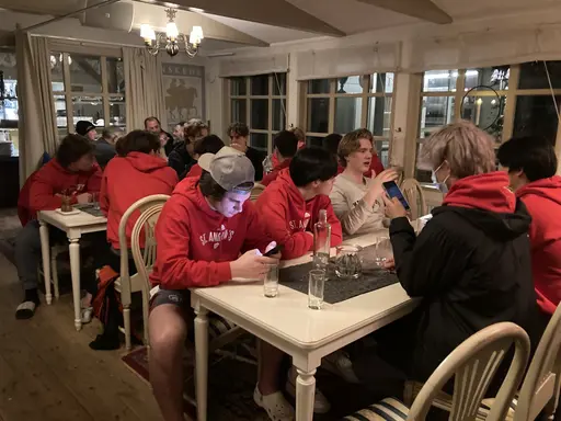 Match och middag med St Andrews College från Toronto