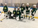 Vårt grymma F10-gäng hemma på Zinken vid säsongens första poolspel.