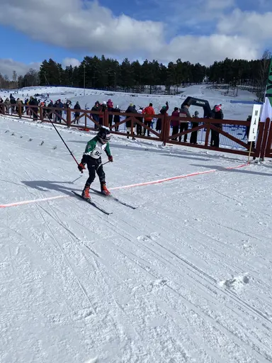 Bilder på några av klubbens åkare från Lilla Skidspelen 2023