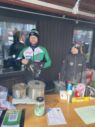 Bilder på några av klubbens åkare från Lilla Skidspelen 2023