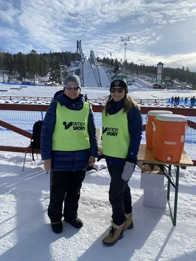 Bilder på några av klubbens åkare från Lilla Skidspelen 2023