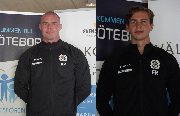 Andréas Pettersson (t.v.) och Fredrik Röding (t.h.)