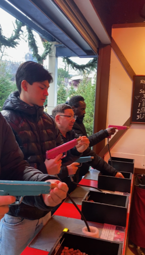 Julavslutning för IBKs anställda på Liseberg helgen V.50