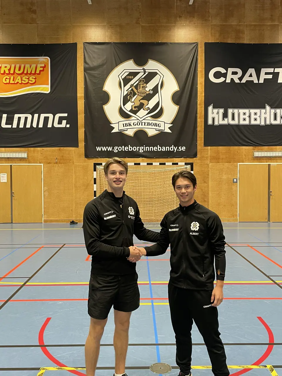 Från vänster: Felix Steene och Albert Wallentheim