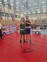 Ismail och Angjelos efter semifinalen.