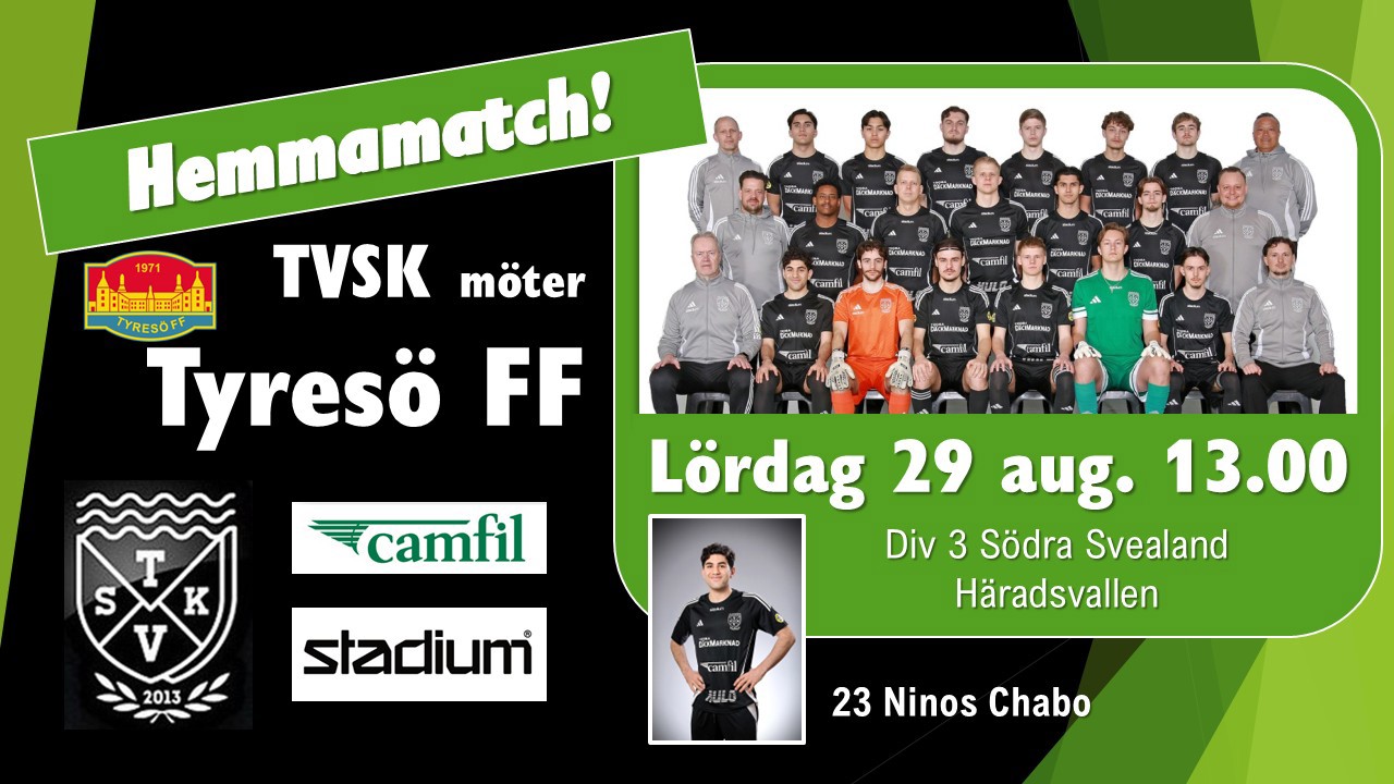 Ny hemmamatch för TVSK herrar