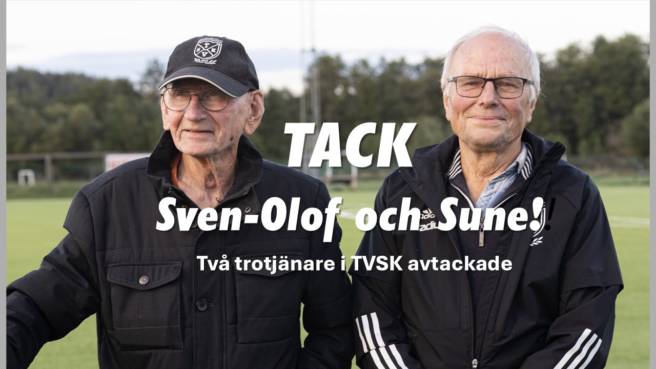 Sven-Olof Hallgren och Sune Eriksson Foto: Johan Karlsson, ÖSP