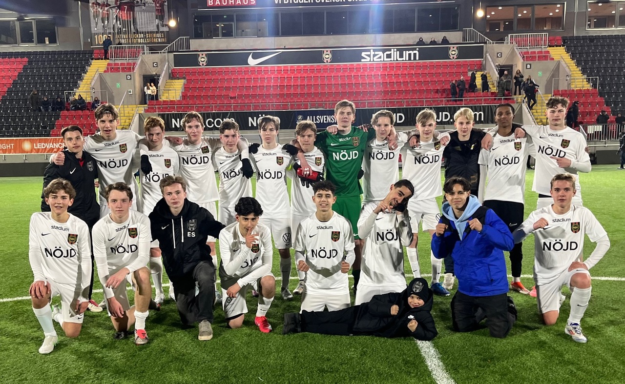 BP DFF besegrade BP i pojkallsvenskan med 3–1 på Grimsta
