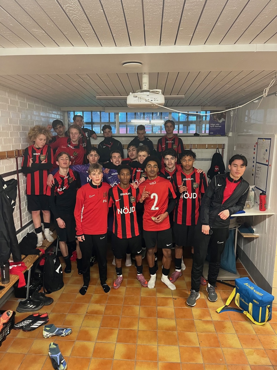 BP DFF efter 11–0 mot Storvreta på Grimsta under lördagskvällen.