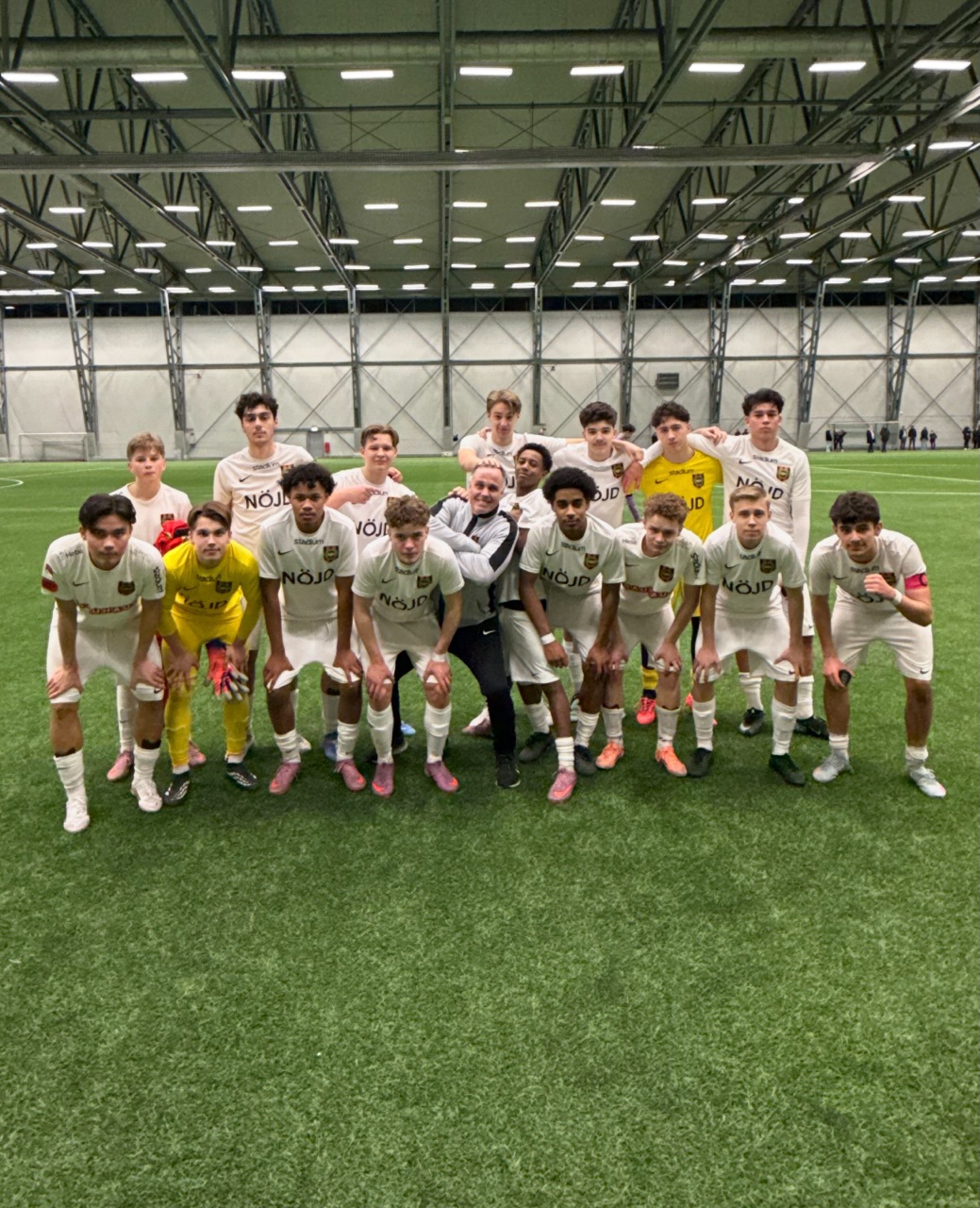 BP DFF efter segermatchen mot Sollentuna.
