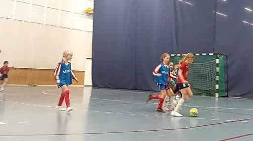 Träningsmatch i Futsal mot ÖIS.