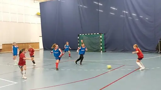 Träningsmatch i Futsal mot ÖIS.