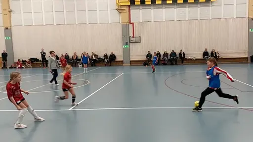 Träningsmatch i Futsal mot ÖIS.
