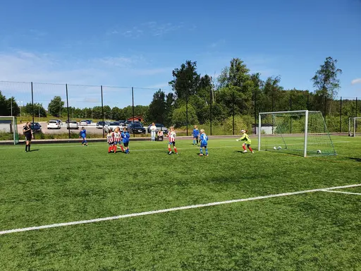 Matcher mot Nödinge på ett soligt Vimmervi. 