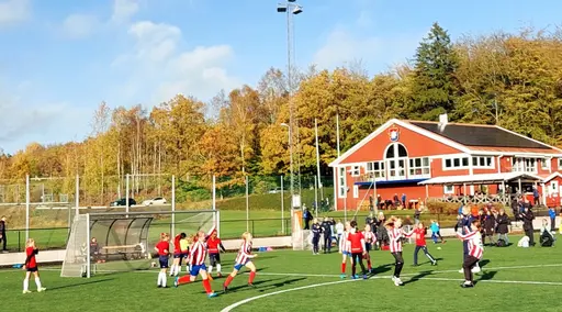 Våra första riktiga 7-mannamatcher spelades på ÖIS-gården och inleddes med storm, åska och hagel, samt ett kortare avbrott men därefter fick vi en eftermiddag med glada tjejer och bra spel.