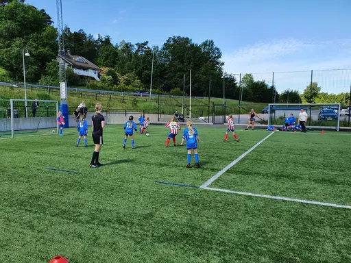 Matcher mot Nödinge på ett soligt Vimmervi. 