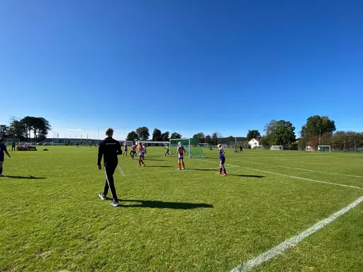 Två jämna matcher mot Lerum i solskenet!