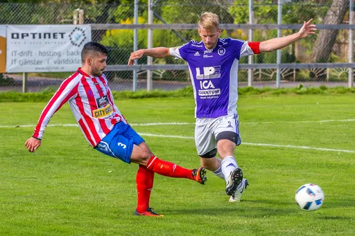 Fotograf Joakim Strands fina matchbilder fån Lerum borta 30 juli 2016