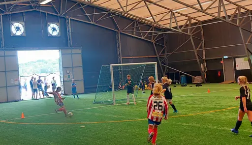 Vår första "hemma-cup" på Yttern. Vi ställde upp med två lag och spelade riktigt bra i solskenet.