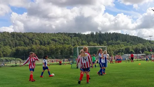 Vår första "hemma-cup" på Yttern. Vi ställde upp med två lag och spelade riktigt bra i solskenet.
