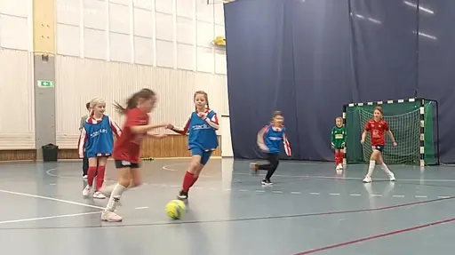 Träningsmatch i Futsal mot ÖIS.
