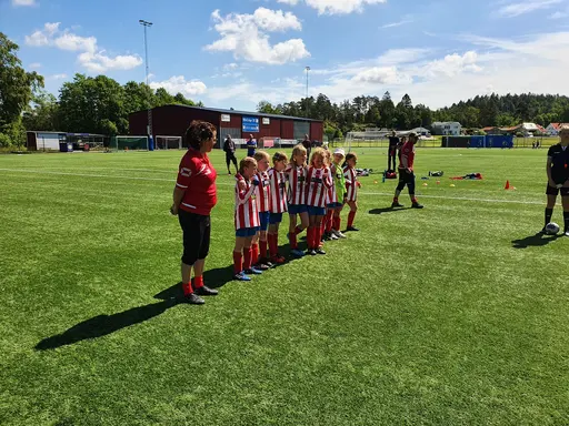 Matcher mot Nödinge på ett soligt Vimmervi. 