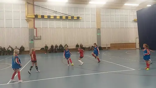 Träningsmatch i Futsal mot ÖIS.