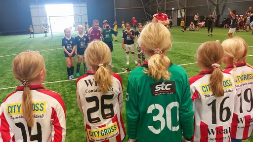 Vår första "hemma-cup" på Yttern. Vi ställde upp med två lag och spelade riktigt bra i solskenet.