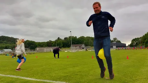 Vi avslutade vårsäsongen med femkamp och fika tillsammans med föräldrarna