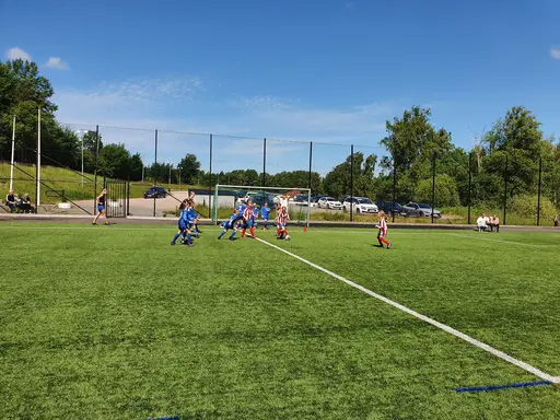 Matcher mot Nödinge på ett soligt Vimmervi. 